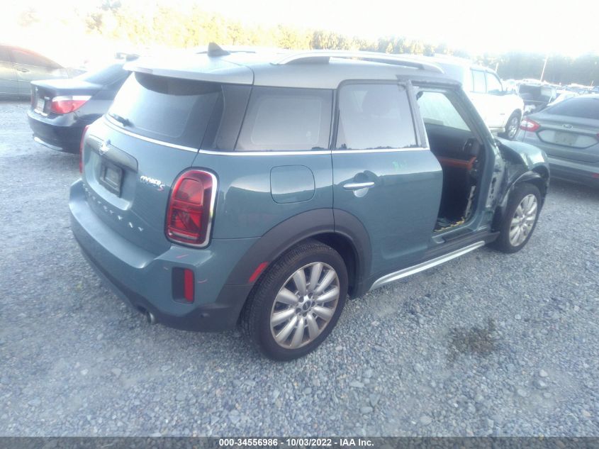 2022 MINI COUNTRYMAN COOPER S VIN: WMZ83BR02N3N61234