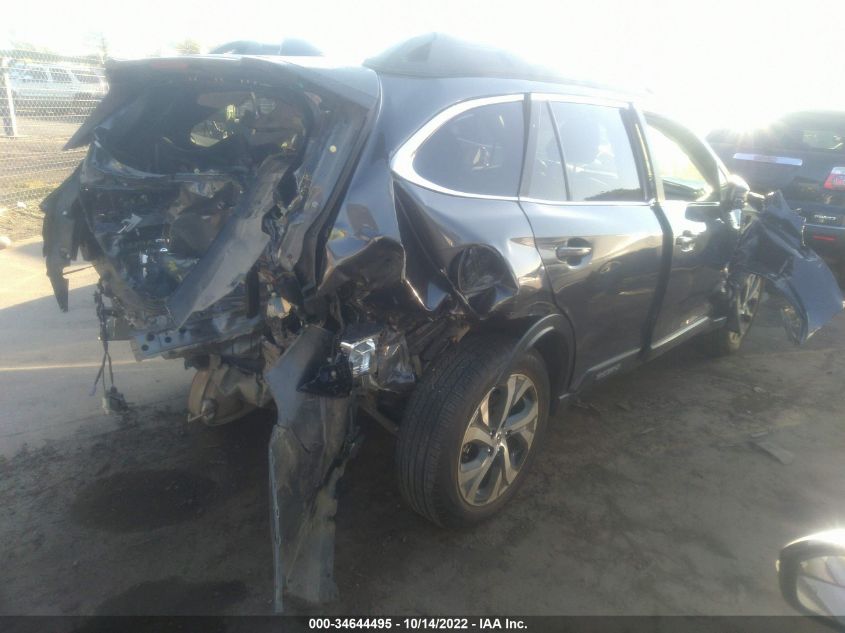 2022 SUBARU OUTBACK LIMITED VIN: 4S4BTANC2N3110333