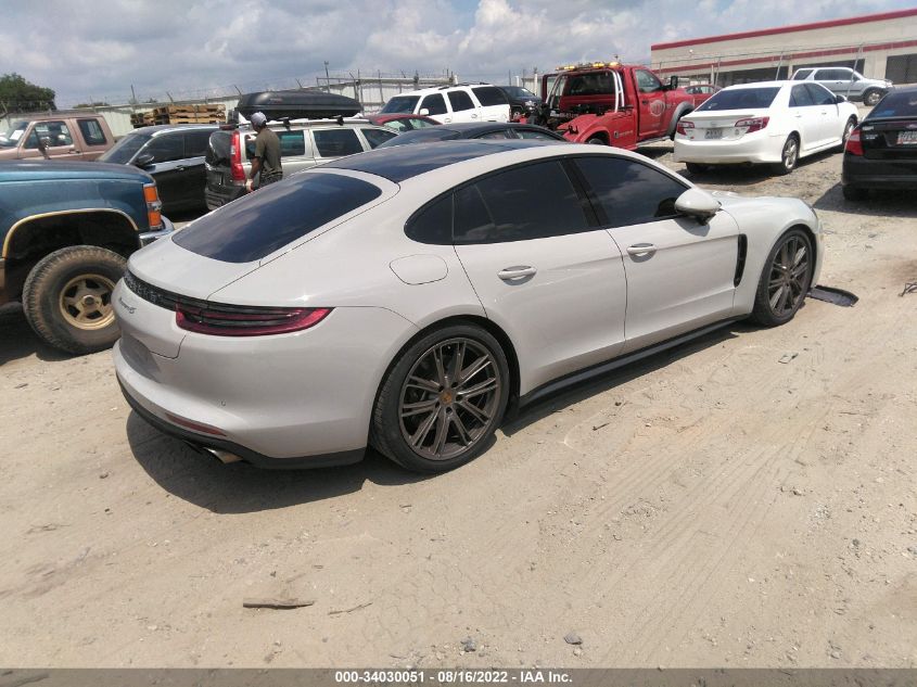 2020 PORSCHE PANAMERA 4S VIN: WP0AB2A73LL140942