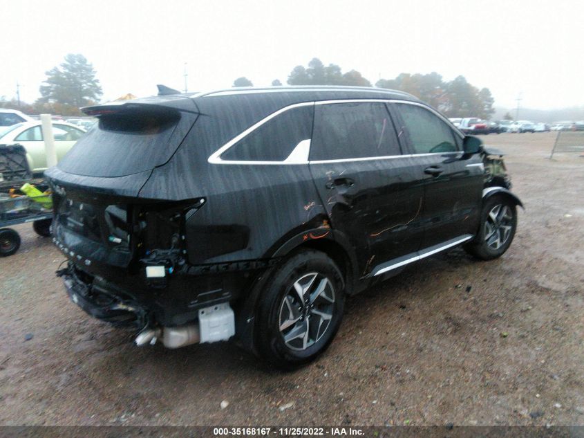 2022 KIA SORENTO HYBRID S VIN: KNDRG4LG9N5090617