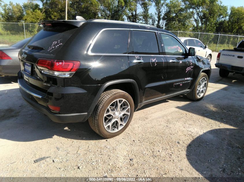 2022 JEEP GRAND CHEROKEE WK LIMITED VIN: 1C4RJFBG5NC142481