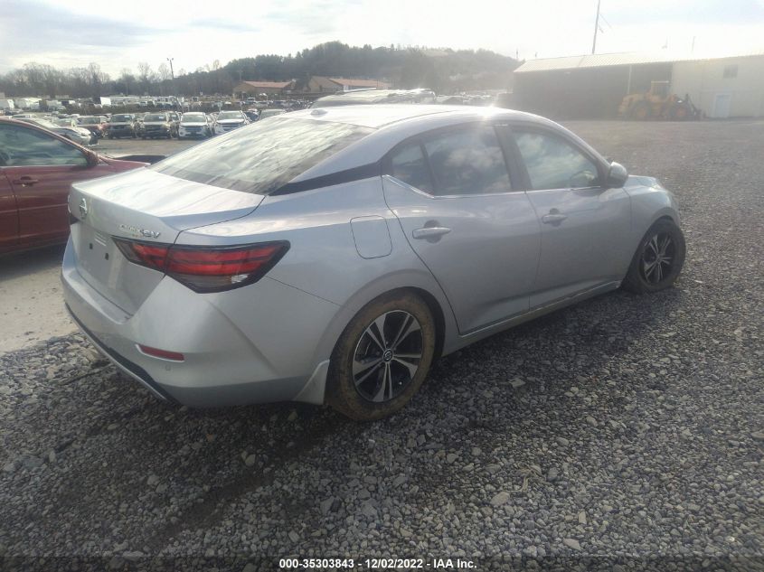 2021 NISSAN SENTRA SV VIN: 3N1AB8CV6MY310690