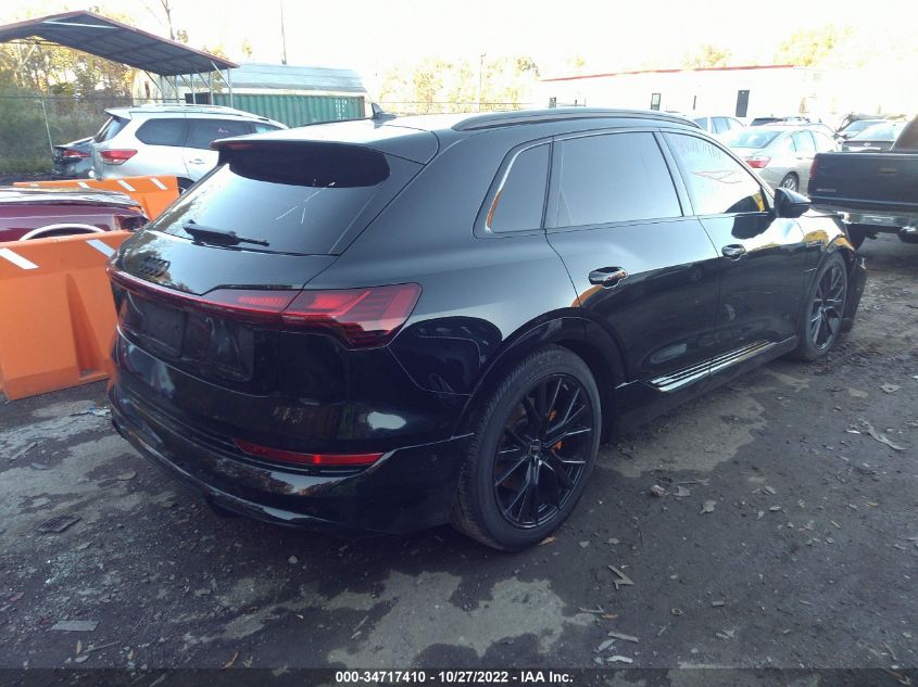 2022 AUDI E-TRON CHRONOS VIN: WA1VABGE0NB035241