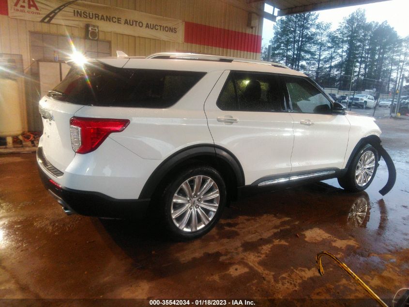 2021 FORD EXPLORER LIMITED VIN: 1FMSK7FH3MGB23812