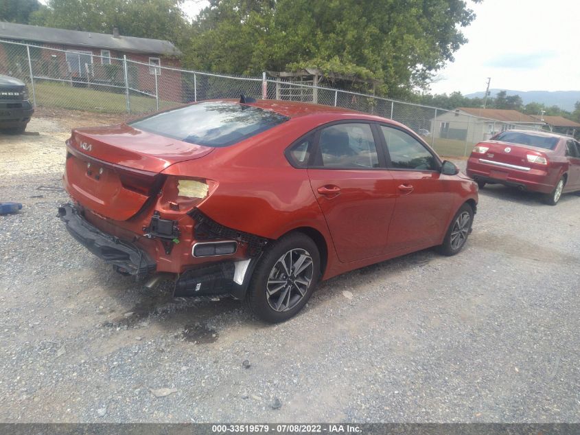2022 KIA FORTE LXS VIN: 3KPF24AD8NE417491