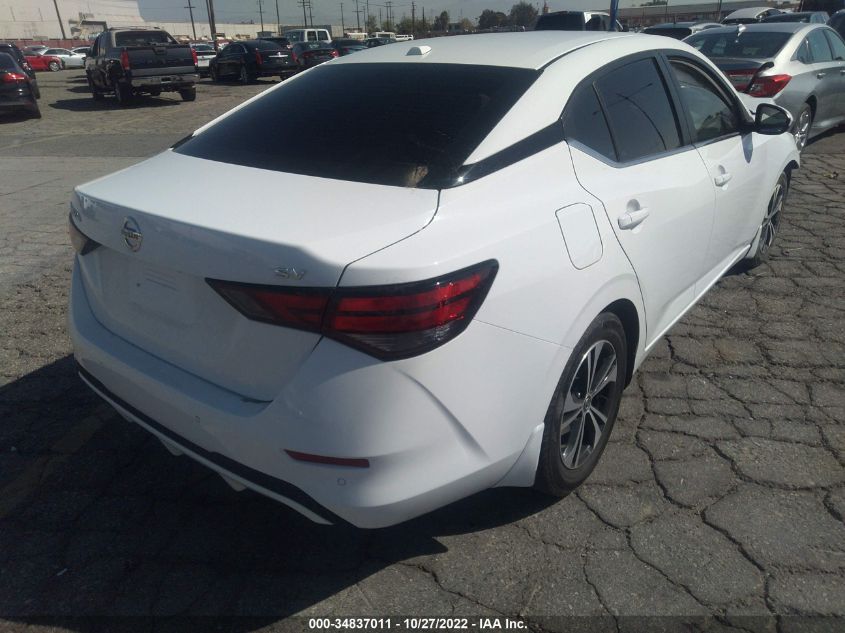 2021 NISSAN SENTRA SV VIN: 3N1AB8CV8MY307760