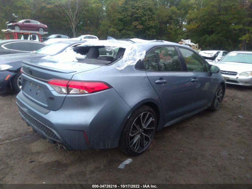 2022 TOYOTA COROLLA SE/SE NIGHTSHADE/APEX SE VIN: JTDP4MCE9NJ091529