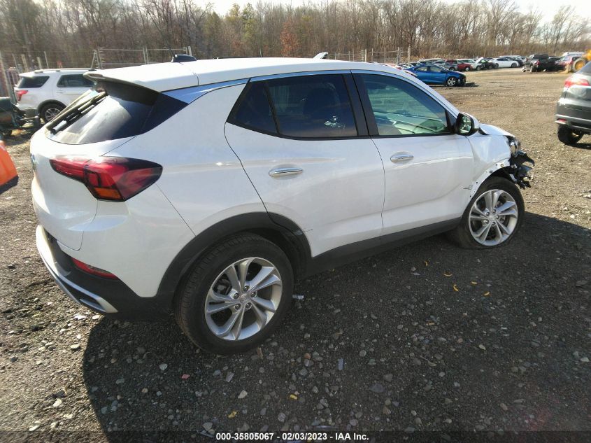 2022 BUICK ENCORE GX PREFERRED VIN: KL4MMBS29NB116299