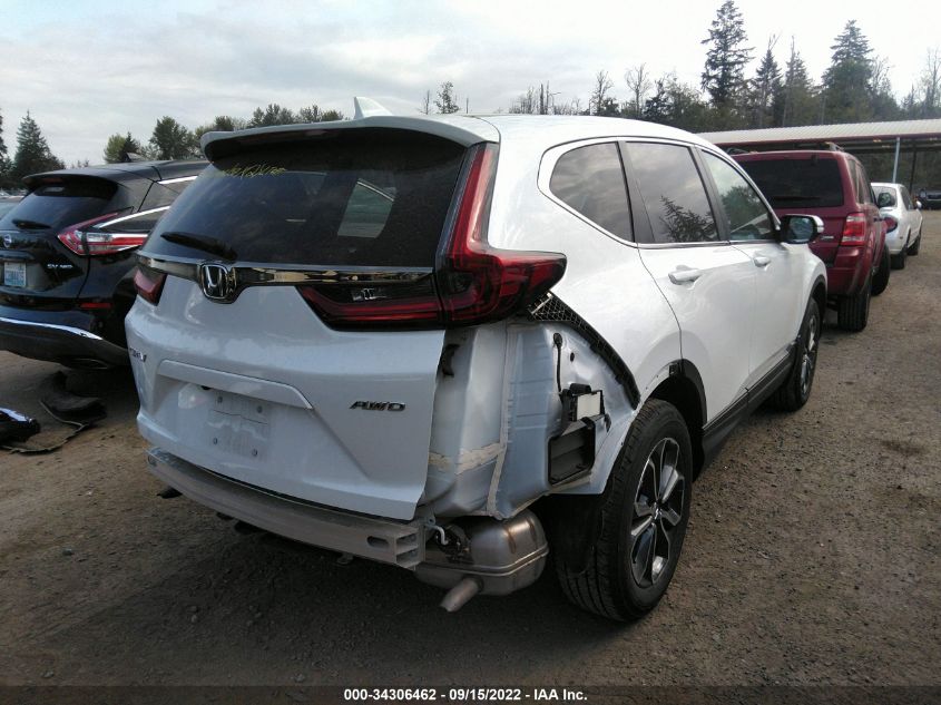 2022 HONDA CR-V EX VIN: 7FARW2H53NE010133