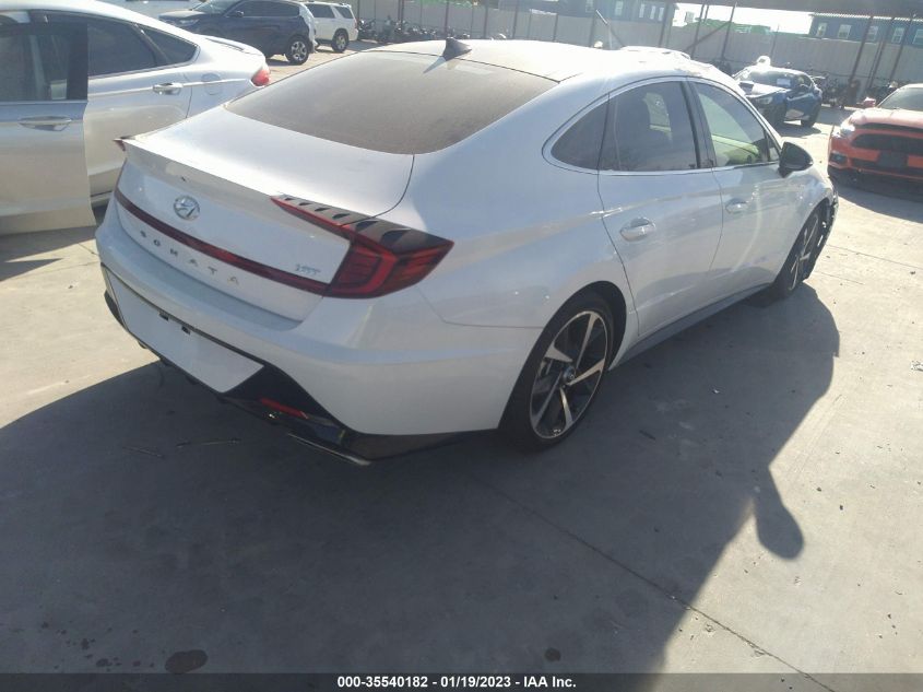 2021 HYUNDAI SONATA SEL PLUS VIN: 5NPEJ4J2XMH133111
