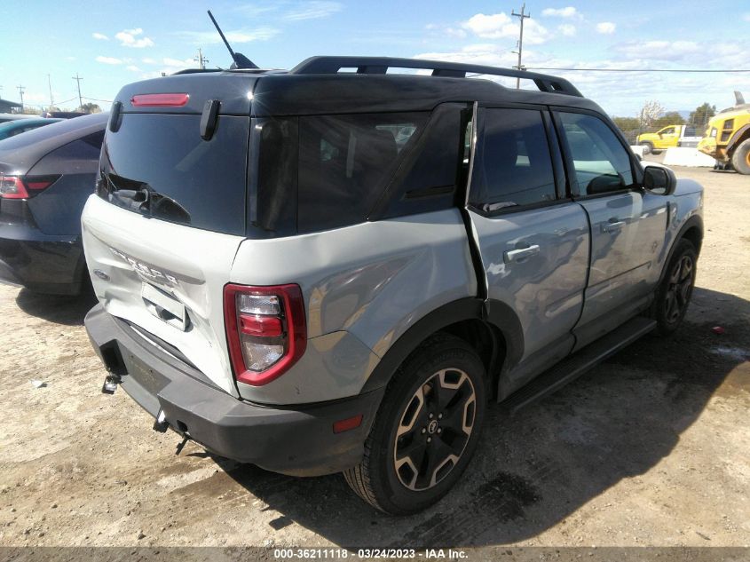 2022 FORD BRONCO SPORT OUTER BANKS VIN: 3FMCR9C60NRD75381