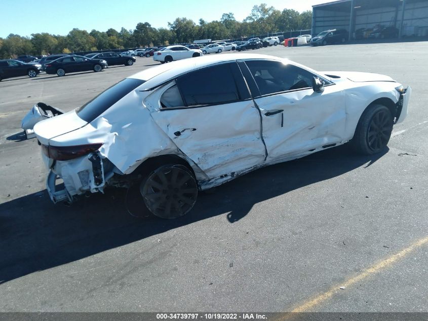 2021 MAZDA MAZDA3 SEDAN SELECT VIN: JM1BPABL1M1338931