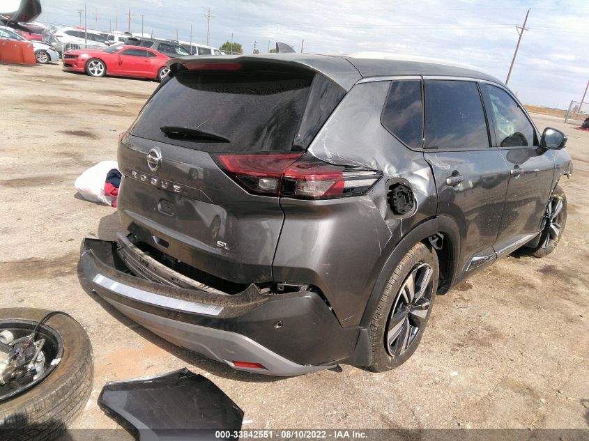 2021 NISSAN ROGUE SL VIN: 5N1AT3CA9MC831059