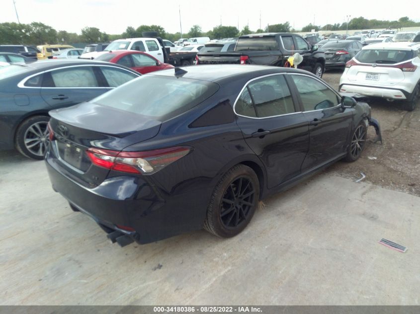 2022 TOYOTA CAMRY SE VIN: 4T1G11AK8NU653284