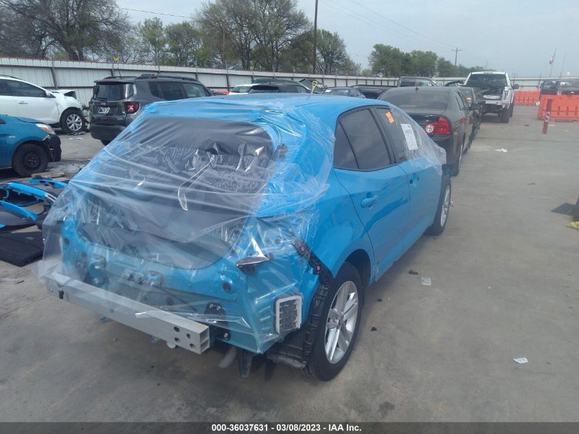 2022 TOYOTA COROLLA HATCHBACK SE/NIGHTSHADE/XSE VIN: JTND4MBE8N3163356