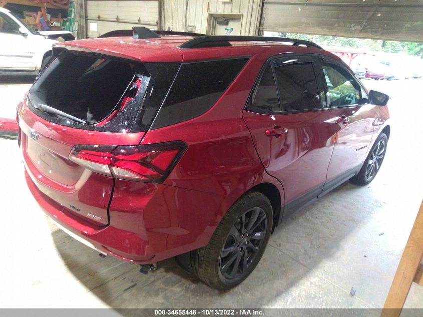 2022 CHEVROLET EQUINOX RS VIN: 2GNAXWEV3N6140539