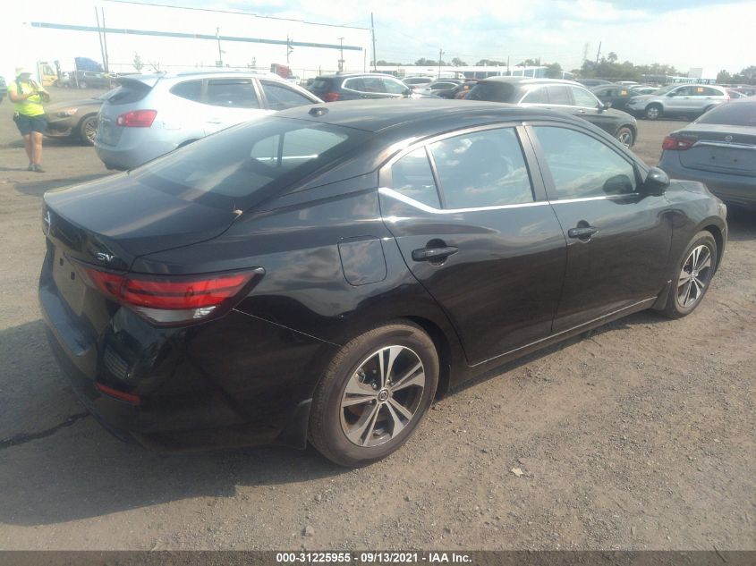 2021 NISSAN SENTRA SV VIN: 3N1AB8CV6MY288285