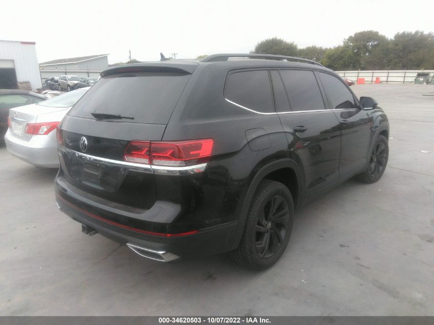 2022 VOLKSWAGEN ATLAS 3.6L V6 SE W/TECHNOLOGY VIN: 1V2WR2CA7NC511788