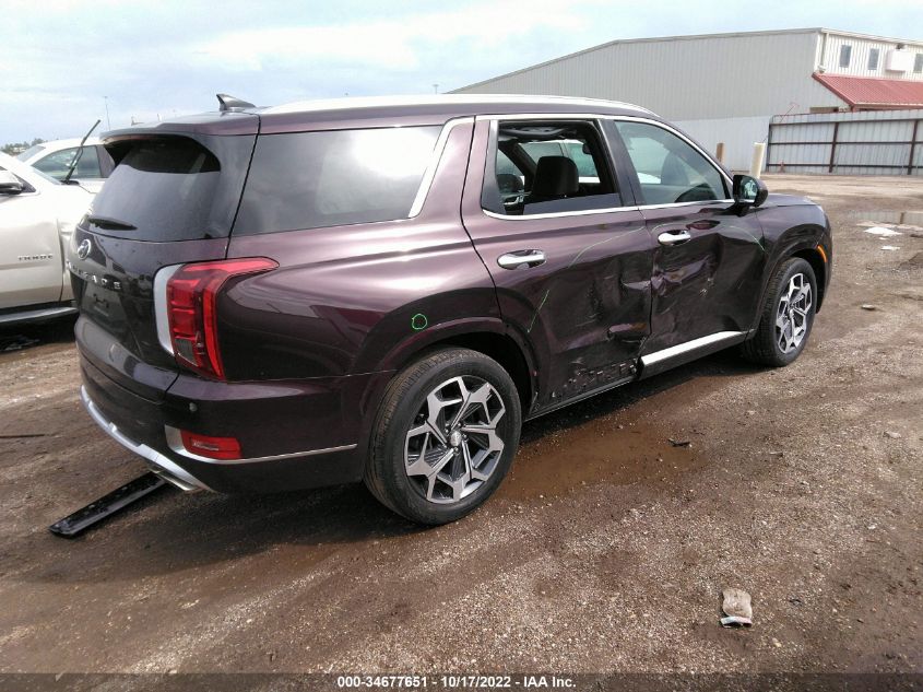2021 HYUNDAI PALISADE CALLIGRAPHY VIN: KM8R74HE9MU273863