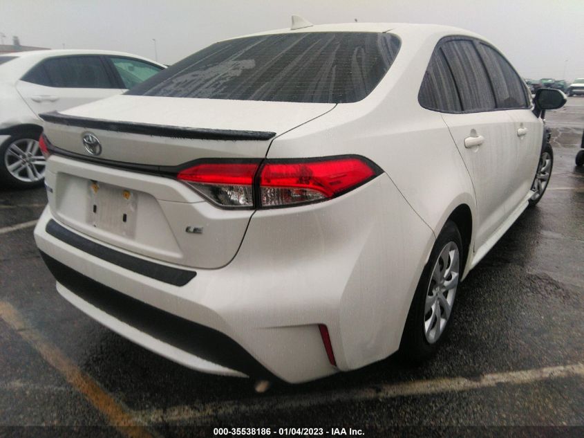 2020 TOYOTA COROLLA LE VIN: JTDEPRAE5LJ104787
