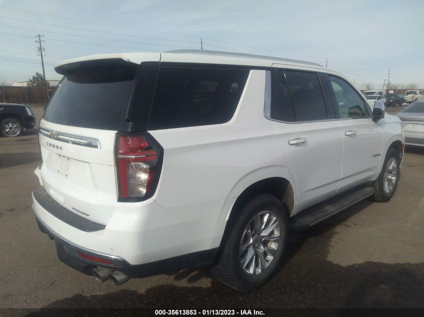 2021 CHEVROLET TAHOE PREMIER VIN: 1GNSKSKD5MR254908