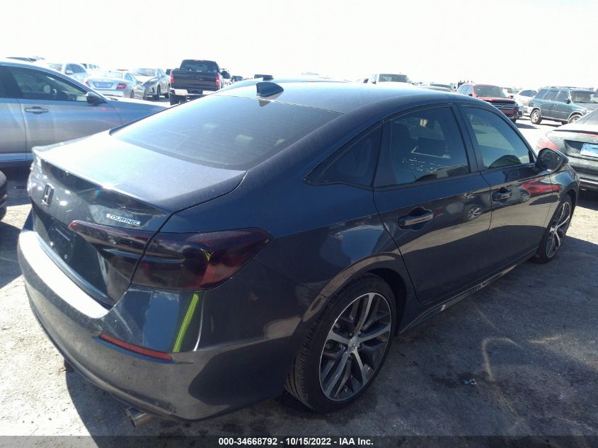 2022 HONDA CIVIC SEDAN TOURING VIN: 2HGFE1F90NH307132