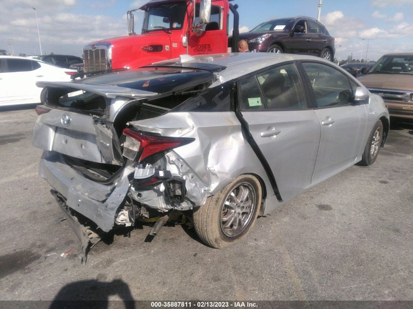 2022 TOYOTA PRIUS L VIN: JTDKAMFU5N3162218