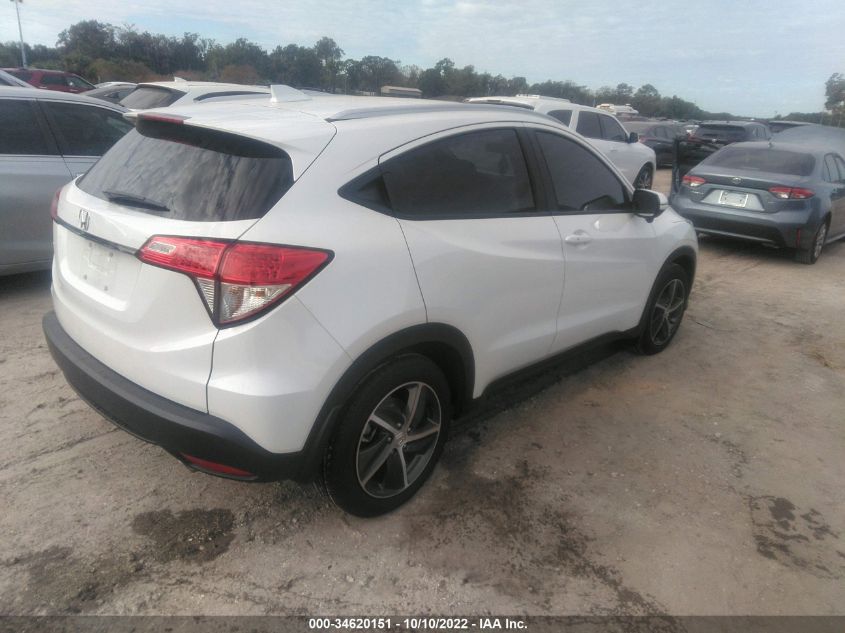 2022 HONDA HR-V EX VIN: 3CZRU5H52NM701453