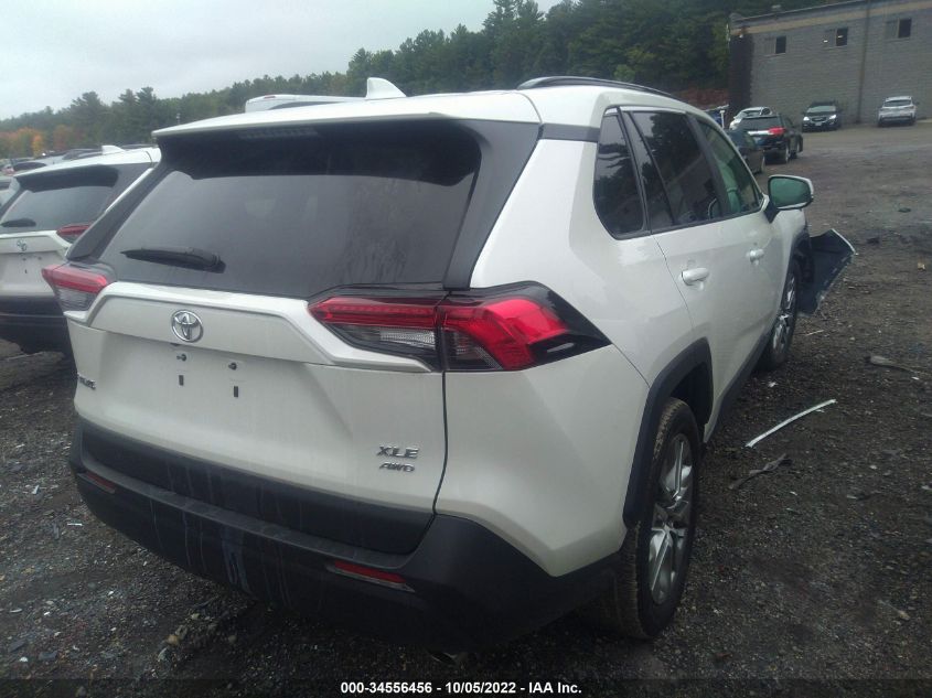 2021 TOYOTA RAV4 XLE PREMIUM VIN: 2T3A1RFV7MW149032