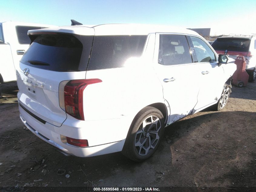 2021 HYUNDAI PALISADE CALLIGRAPHY VIN: KM8R74HE2MU255186