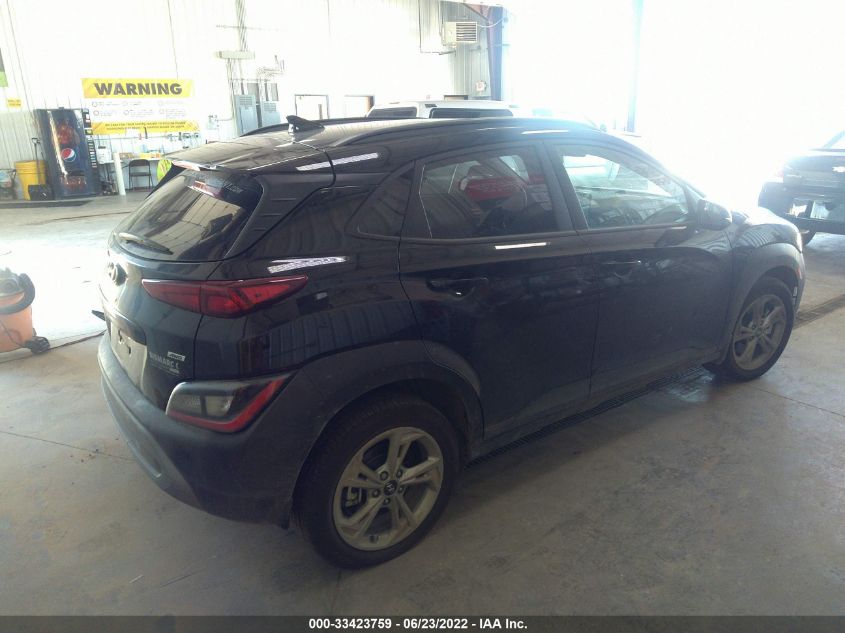 2022 HYUNDAI KONA SEL VIN: KM8K3CAB0NU841118