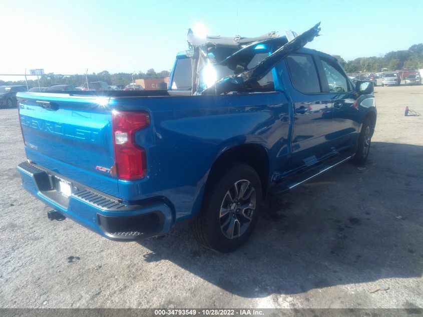 2022 CHEVROLET SILVERADO 1500 RST VIN: 1GCPADED5NZ527923
