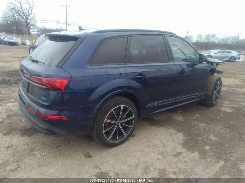 2022 AUDI Q7 PREMIUM PLUS VIN: WA1LXBF79ND009654