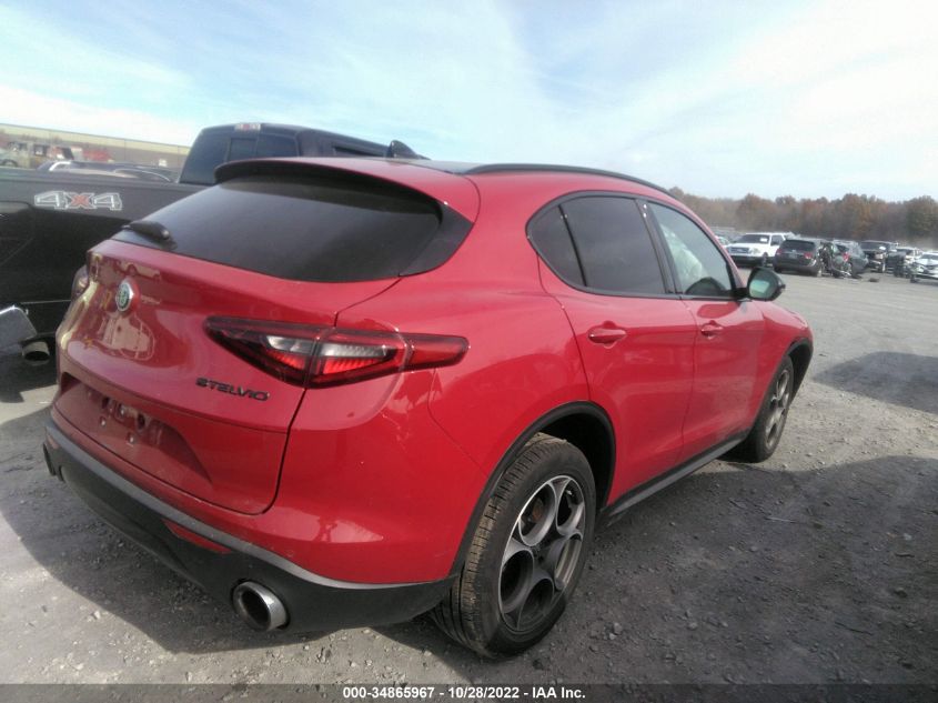 2021 ALFA ROMEO STELVIO VIN: ZASPAKAN7M7D17778