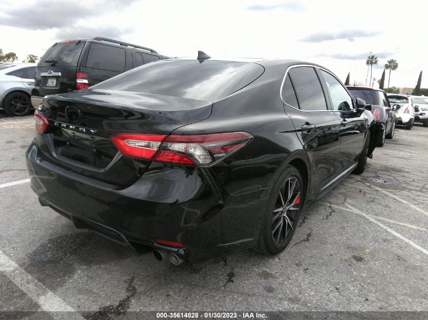 2022 TOYOTA CAMRY SE VIN: 4T1G11AK0NU654316
