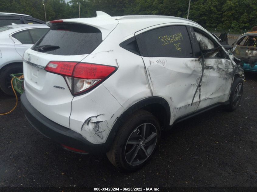 2022 HONDA HR-V EX VIN: 3CZRU6H53NM748805