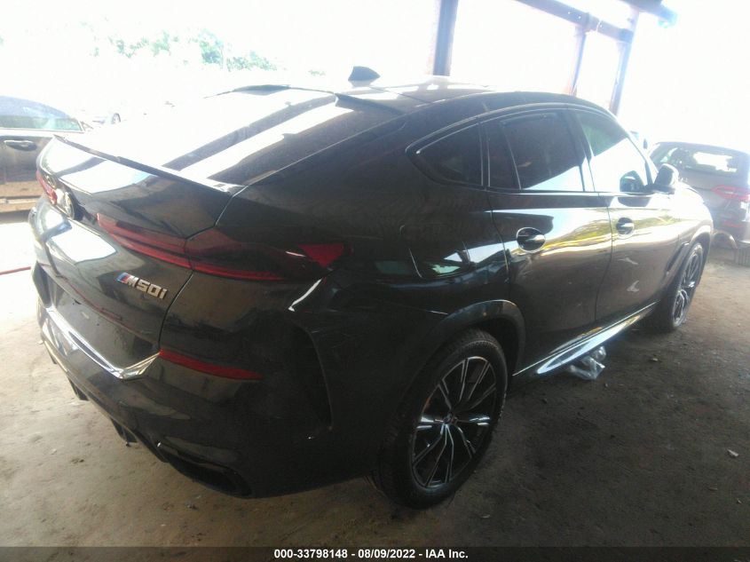 2022 BMW X6 M50I VIN: 5UXCY8C05N9L14180