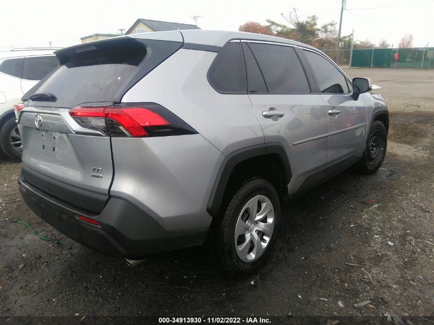 2022 TOYOTA RAV4 LE VIN: 2T3G1RFV3NC286286