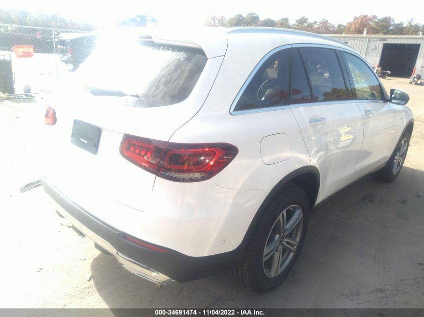 2022 MERCEDES-BENZ GLC GLC 300 VIN: W1N0G8EB9NV361802