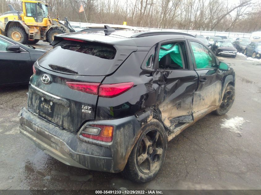2020 HYUNDAI KONA LIMITED VIN: KM8K3CA54LU544232