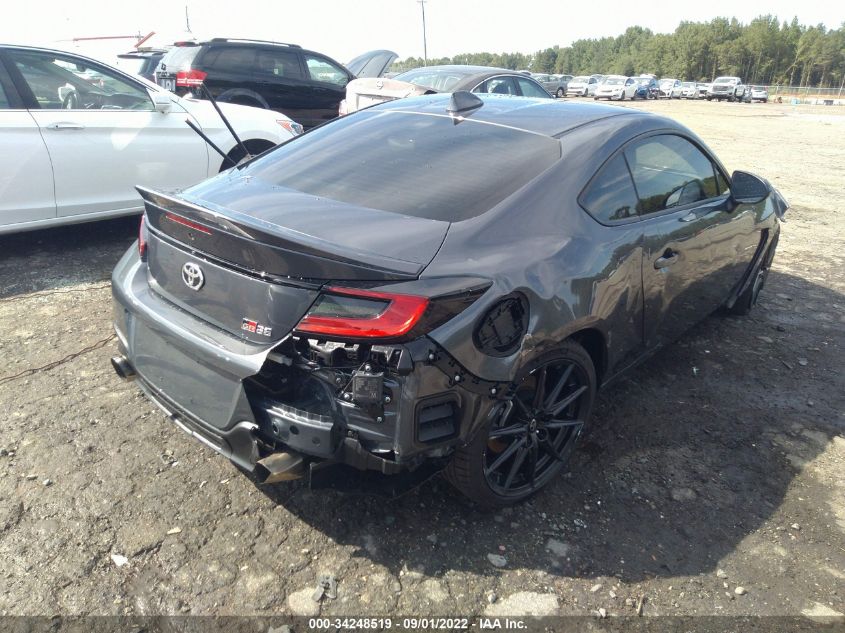 2022 TOYOTA GR86 PREMIUM VIN: JF1ZNBE15N9756633