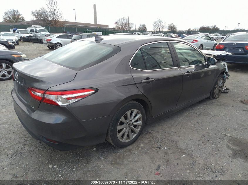 2020 TOYOTA CAMRY LE VIN: 4T1C11AK4LU990949