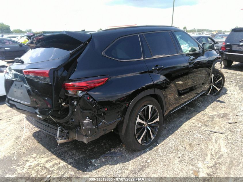 2021 TOYOTA HIGHLANDER XSE VIN: 5TDJZRAH8MS081514