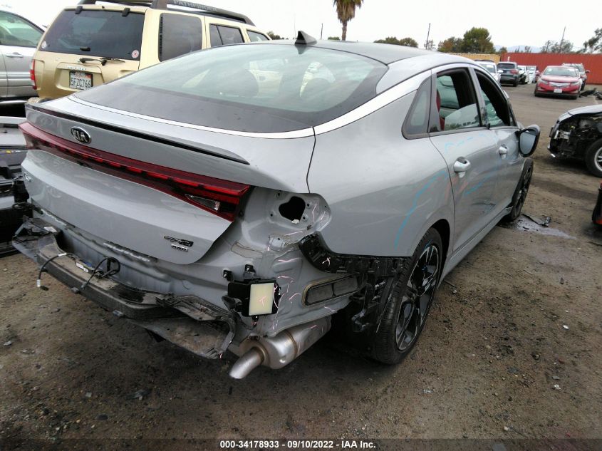 2021 KIA K5 GT-LINE VIN: 5XXG64J29MG071674