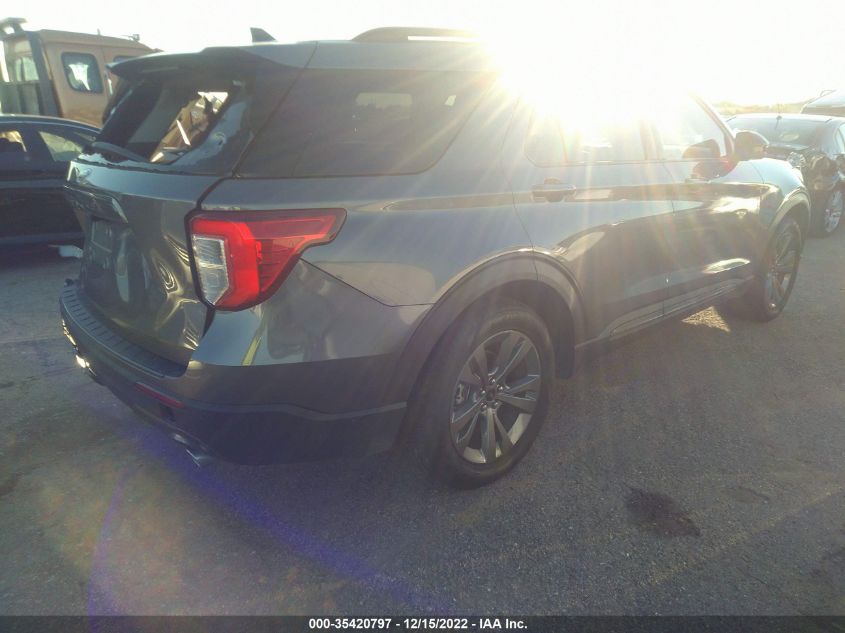 2022 FORD EXPLORER XLT VIN: 1FMSK7DH4NGA33766