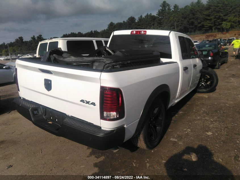 2021 RAM 1500 CLASSIC WARLOCK VIN: 1C6RR7GG8MS556261