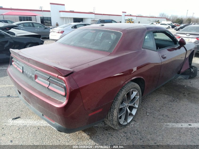 2022 DODGE CHALLENGER GT VIN: 2C3CDZJG5NH151201