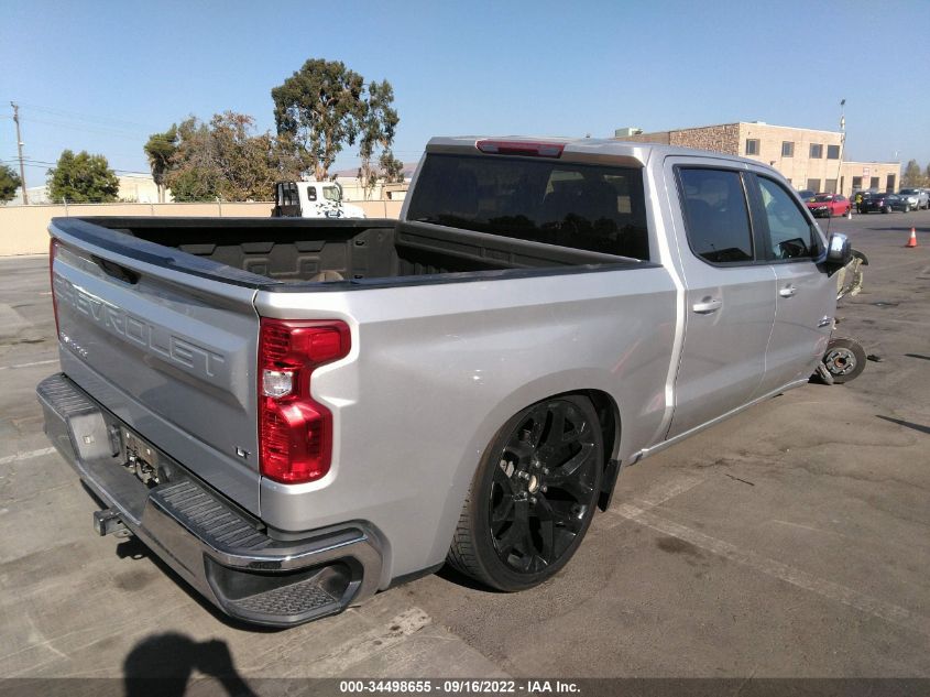 2021 CHEVROLET SILVERADO 1500 LT VIN: 3GCPWCED4MG272157