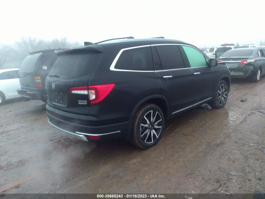 2022 HONDA PILOT TOURING 7-PASSENGER VIN: 5FNYF6H65NB049894