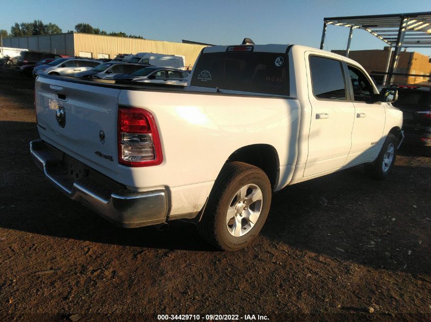 2021 RAM 1500 BIG HORN VIN: 1C6RRFFG9MN527393